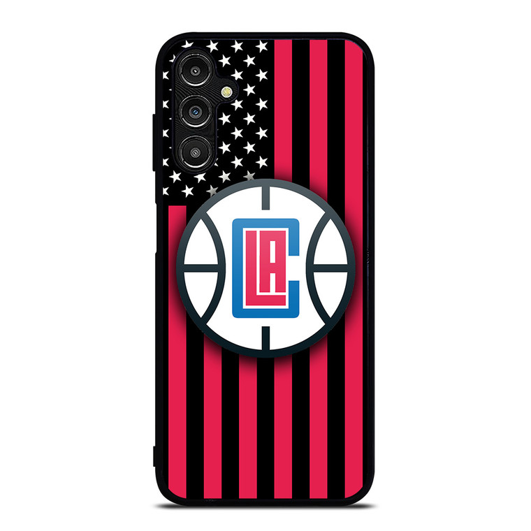 LOS ANGELES CLIPPERS NBA USA FLAG Samsung Galaxy A14 Case Cover