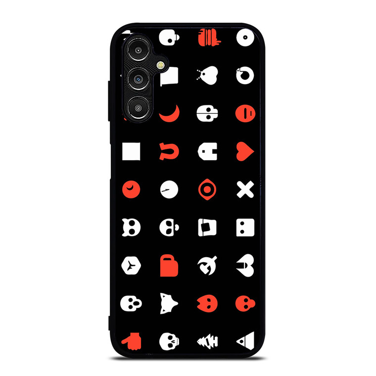 LOVE DEATH AND ROBOTS PATTERN Samsung Galaxy A14 Case Cover
