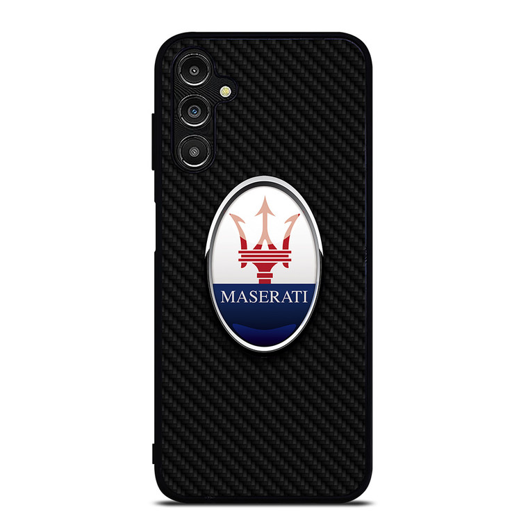 MASERATI LOGO CARBON FIBER Samsung Galaxy A14 Case Cover