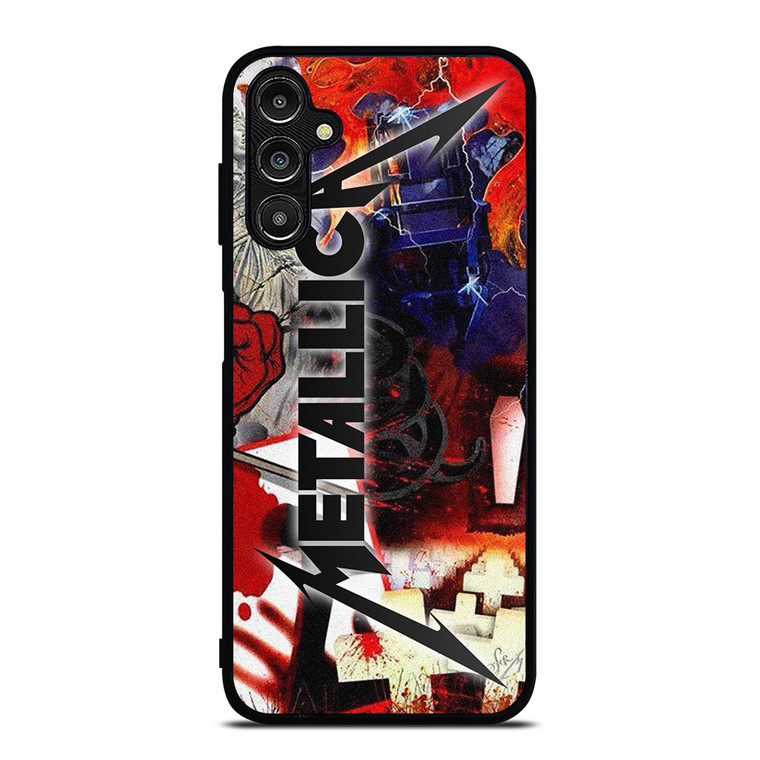 METALLICA ROCK BAND ALL ALBUM Samsung Galaxy A14 Case Cover