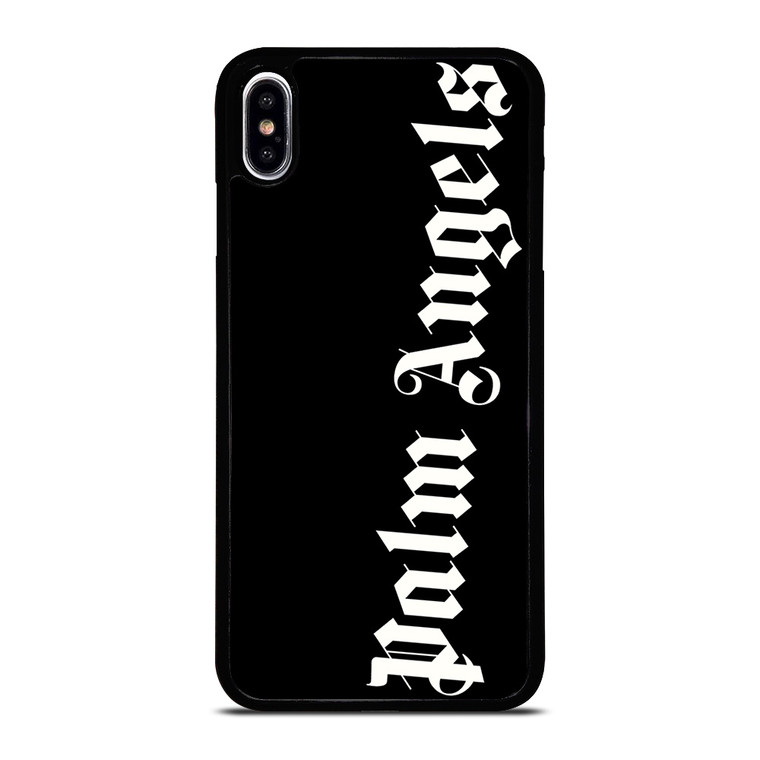PALM ANGELS BLACK LOGO iPhone XS Max Case Cover