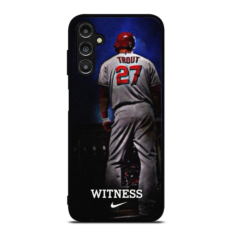 MIKE TROUT LOS ANGELES ANGELS MLB 2 Samsung Galaxy A14 Case Cover