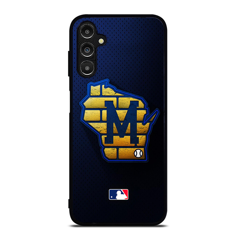 MILWAUKEE BREWERS MLB BASEBALL ICON Samsung Galaxy A14 Case Cover