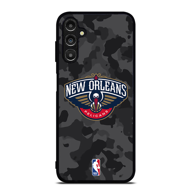 NEW ORLEANS PELICANS BLACK CAMO Samsung Galaxy A14 Case Cover