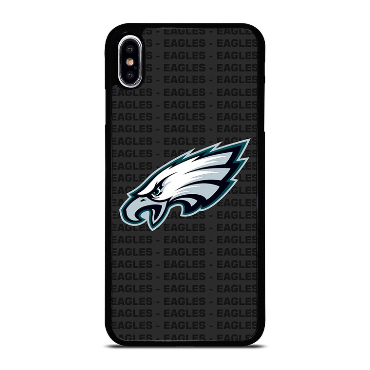 PHILADELPHIA EAGLES FOOTBALL TEXT iPhone XS Max Case Cover