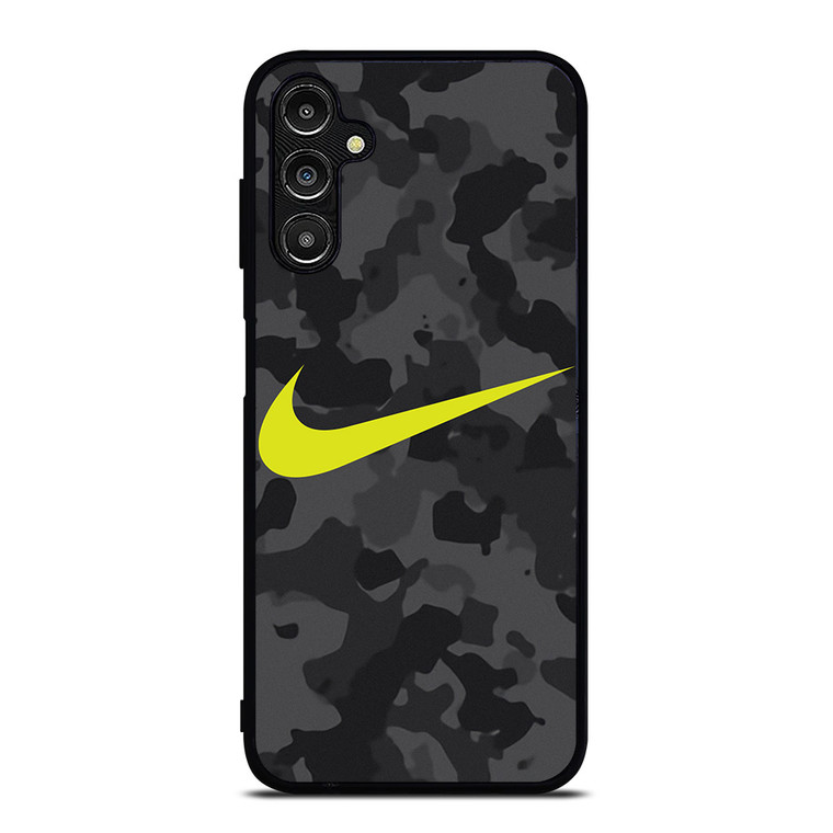 NIKE SWOOSH BLACK CAMO Samsung Galaxy A14 Case Cover