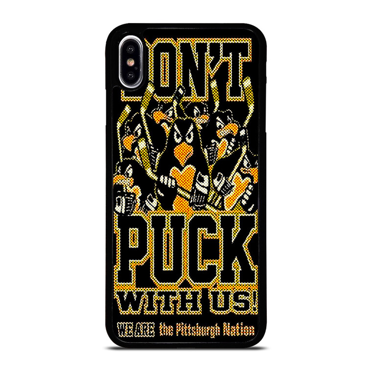 PITTSBURGH PENGUINS NHL HOCKEY FANS 2 iPhone XS Max Case Cover