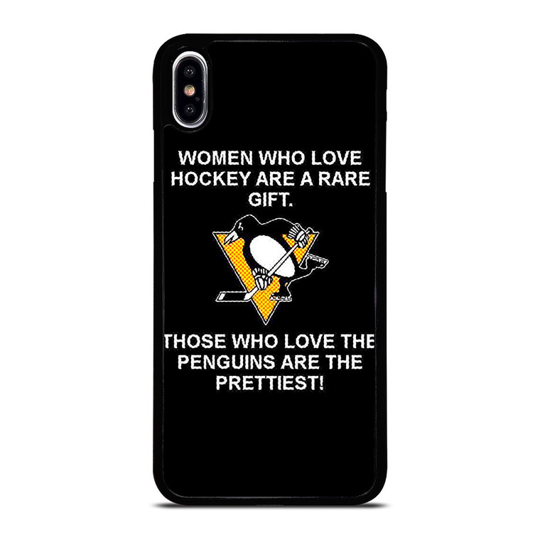 PITTSBURGH PENGUINS NHL HOCKEY FANS iPhone XS Max Case Cover