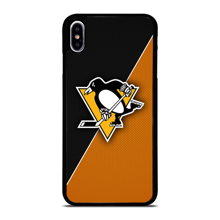 PITTSBURGH PENGUINS NHL HOCKEY LOGO iPhone XS Max Case Cover