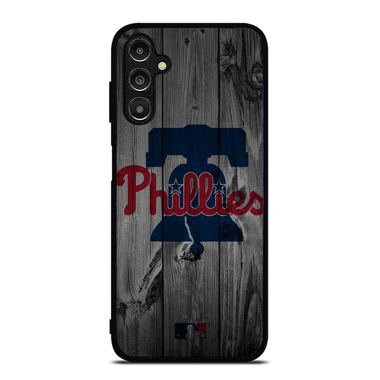 PHILADELPHIA PHILLIES BASEBALL MLB WOOD LOGO Samsung Galaxy A14 Case Cover