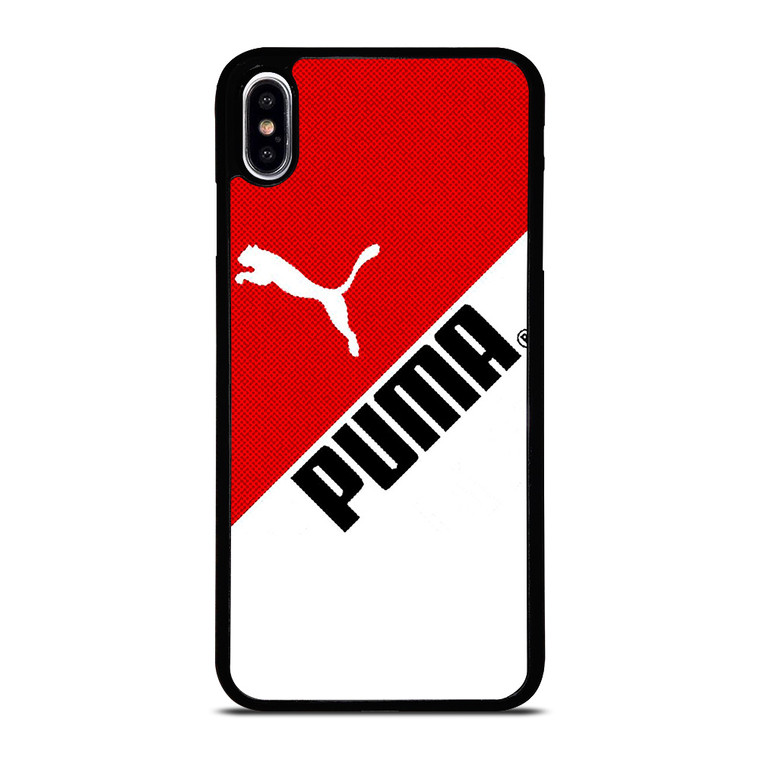PUMA RED LOGO iPhone XS Max Case Cover