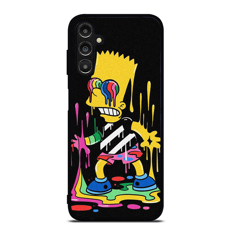 THE SIMPSONS TRIPPY ART Samsung Galaxy A14 Case Cover