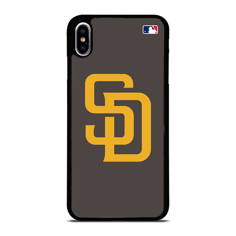 SAN DIEGO PADRES MLB LOGO iPhone XS Max Case Cover