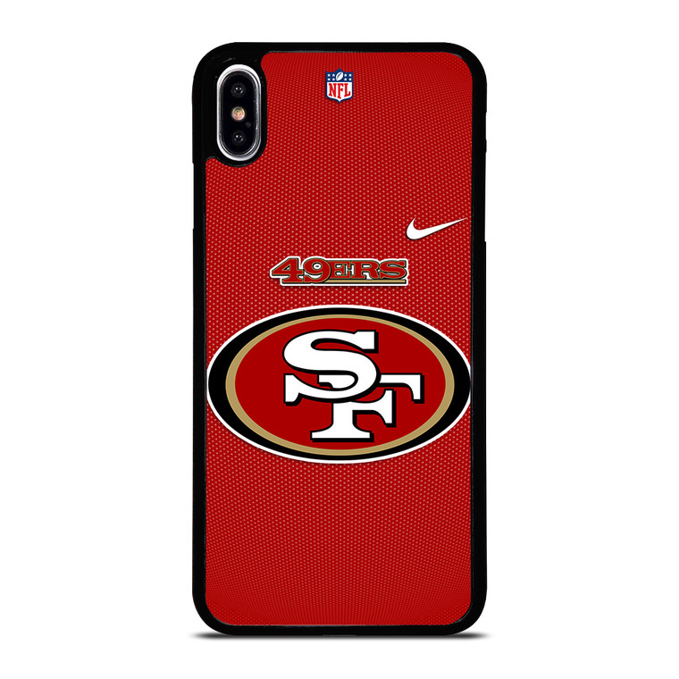 SAN FRANCISCO 49ERS NFL FOOTBALL NIKE iPhone XS Max Case Cover
