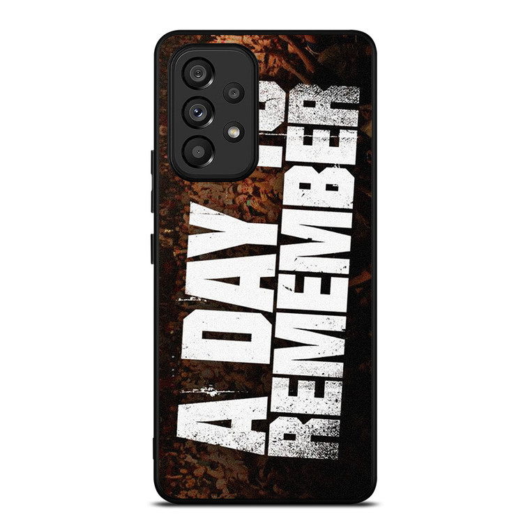 A DAY TO REMEMBER ROCK BAND LOGO 2 Samsung Galaxy A53 Case Cover