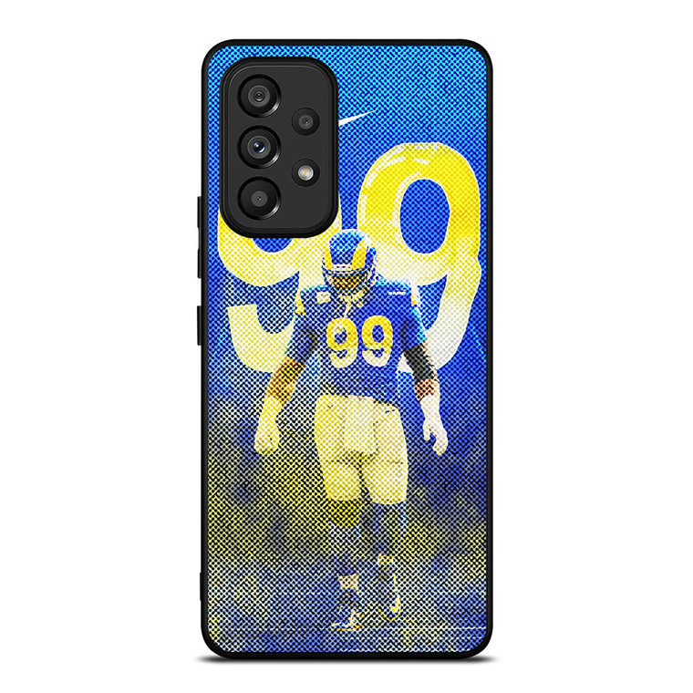 AARON DONALD 99 LOS ANGELES RAMS NFL FOOTBALL Samsung Galaxy A53 Case Cover