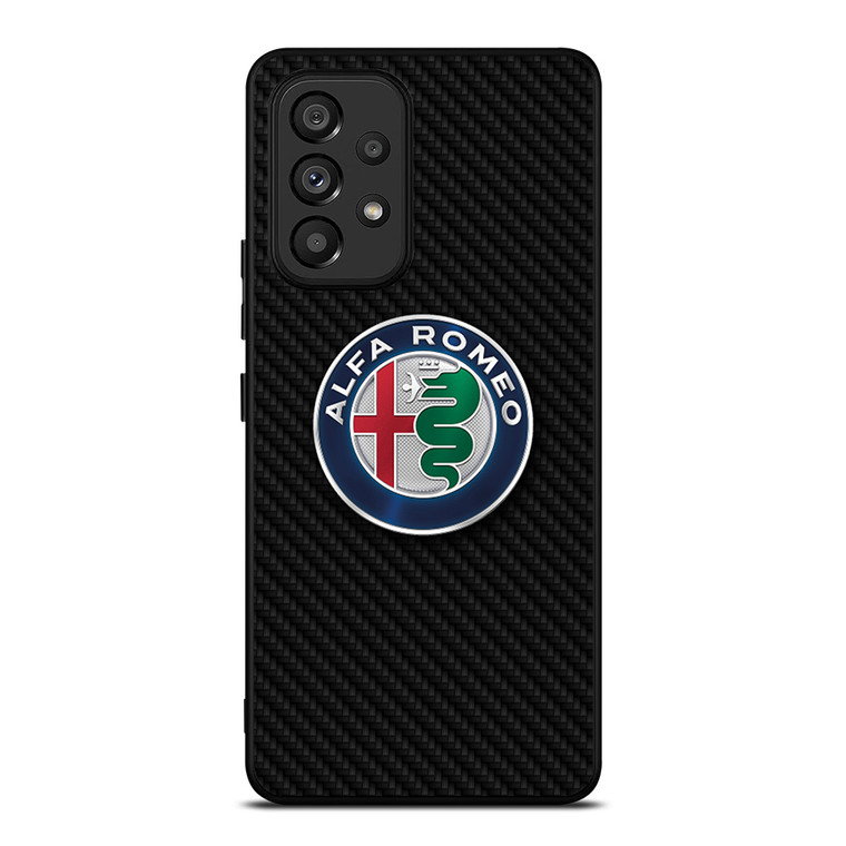 ALFA ROMEO CAR CARBON FIBER Samsung Galaxy A53 Case Cover