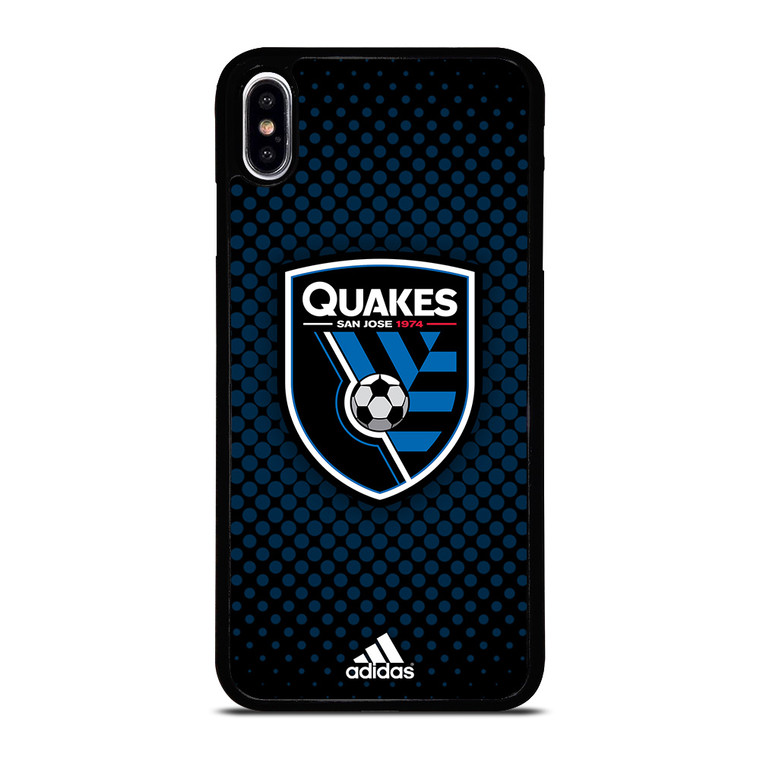 SAN JOSE EARTHQUAKES SOCCER MLS ADIDAS iPhone XS Max Case Cover