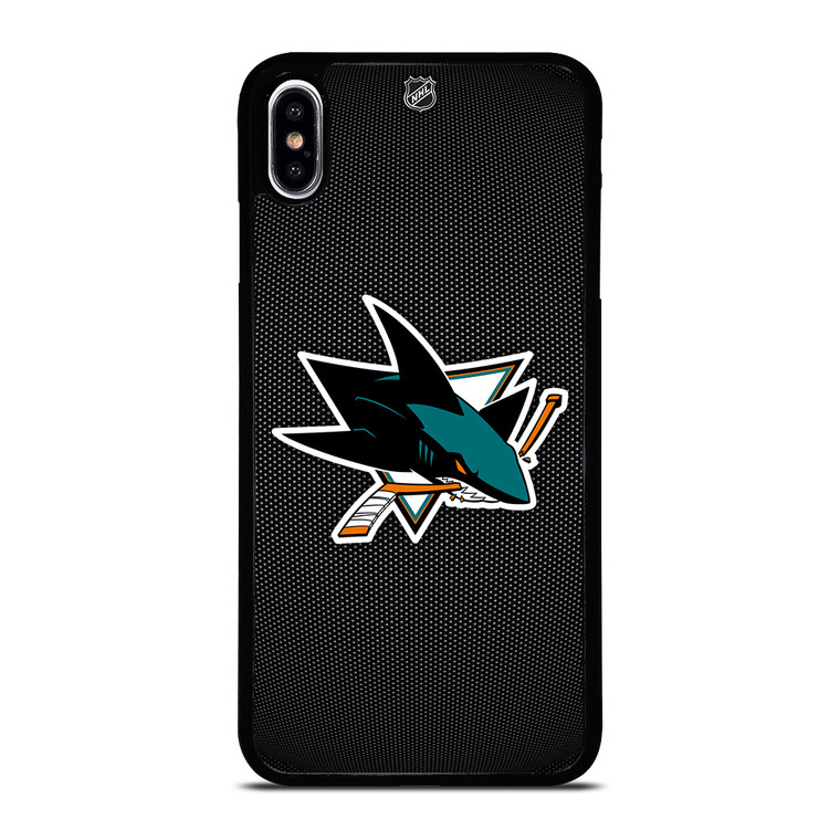 SAN JOSE SHARKS HOCKEY NHL LOGO iPhone XS Max Case Cover