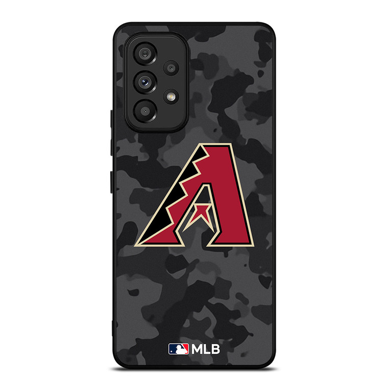 ARIZONA DIAMONDBACKS BASEBALL BLACK CAMO Samsung Galaxy A53 Case Cover
