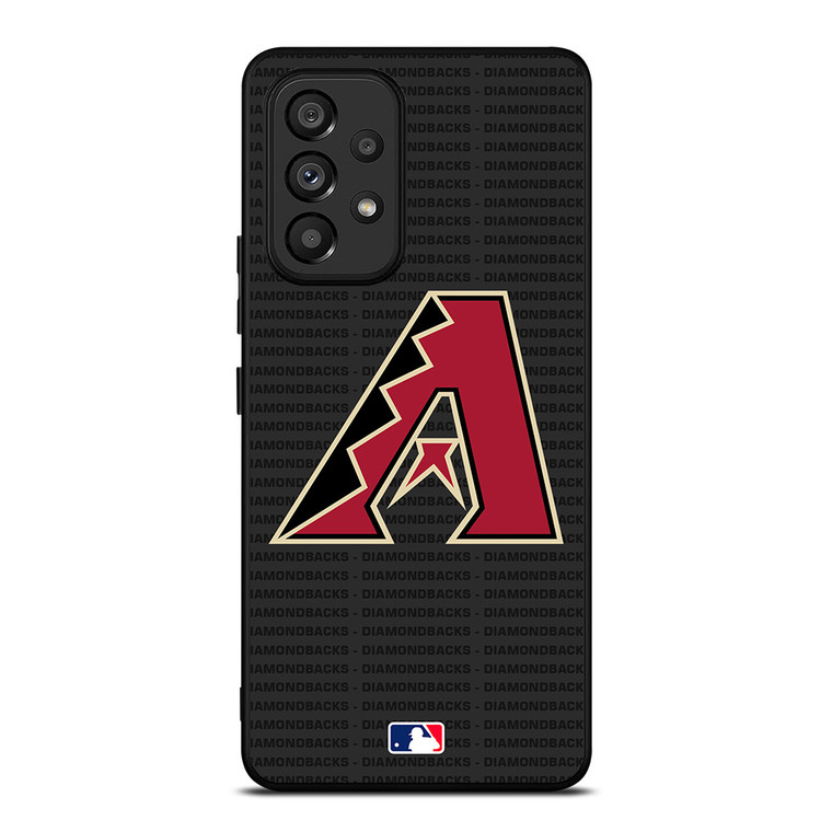 ARIZONA DIAMONDBACKS BASEBALL BLACK Samsung Galaxy A53 Case Cover