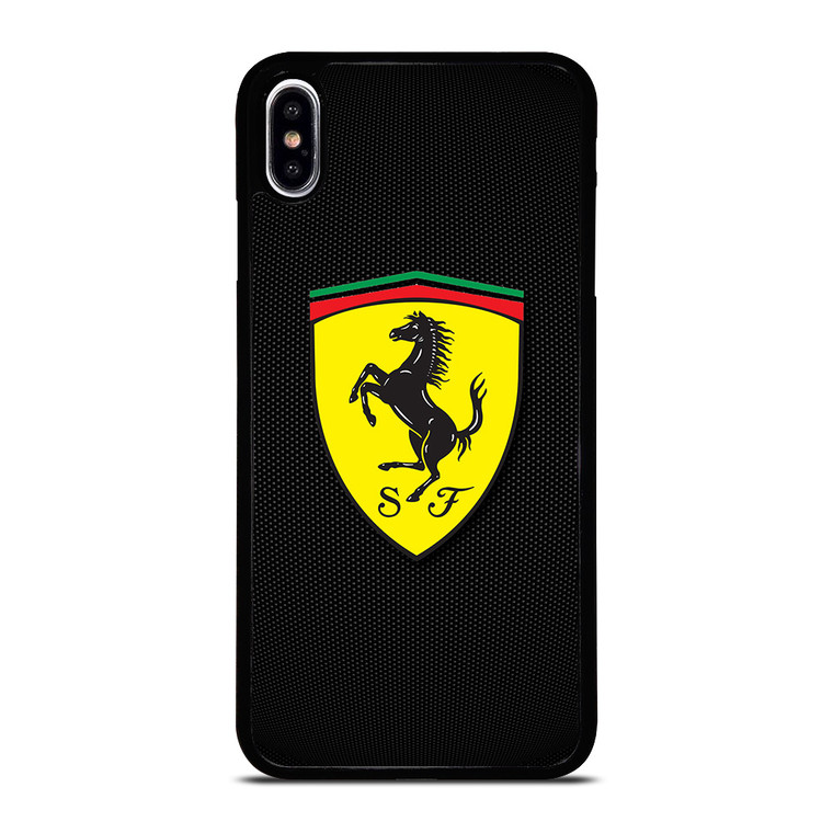 SCUDERIA FERRARI CARBON FIBER iPhone XS Max Case Cover