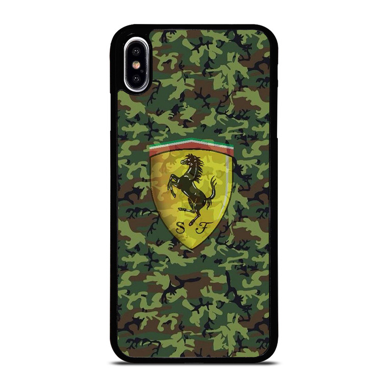 SCUDERIA FERRARI F1 CAMO iPhone XS Max Case Cover