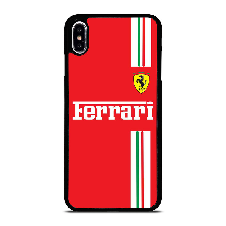 SCUDERIA FERRARI F1 STRIPE iPhone XS Max Case Cover