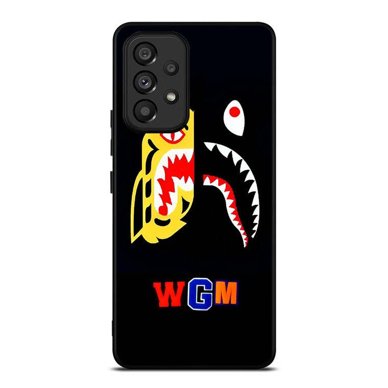 BAPE SHARK TIGER Samsung Galaxy A53 Case Cover BAPE SHARK TIGER Samsung Galaxy A53 Case Cover