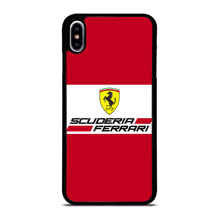 SCUDERIA FERRARI FORMULA ONE F1 RACING iPhone XS Max Case Cover