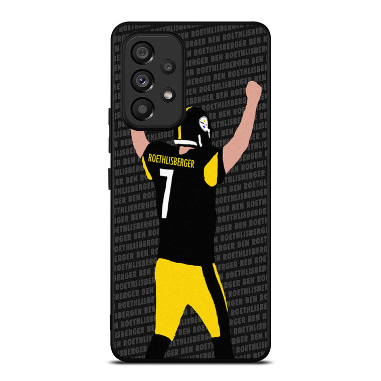 BEN ROETHLISBERGER PITTSBURGH STEELERS CARTOON Samsung Galaxy A53 Case Cover