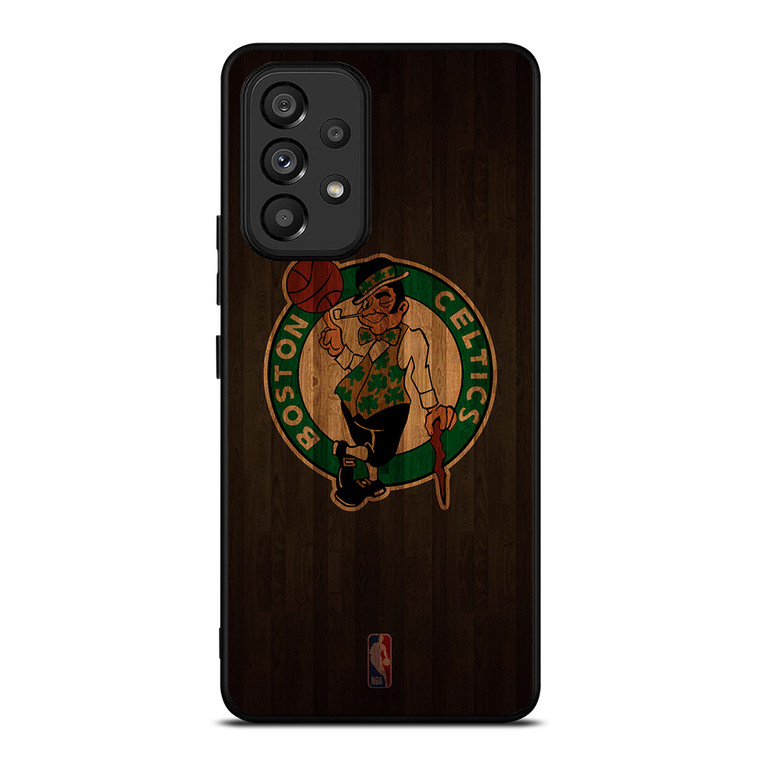 BOSTON CELTICS BASKETBALL COURT NBA Samsung Galaxy A53 Case Cover BOSTON CELTICS BASKETBALL COURT NBA Samsung Galaxy A53 Case Cover