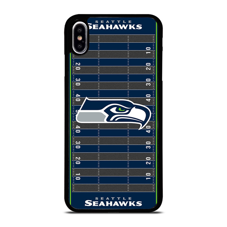 SEATTLE SEAHAWKS FOOTBALL FIELD iPhone XS Max Case Cover