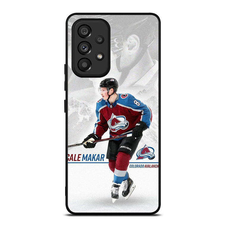 CALE MAKAR COLORADO AVALANCHE HOCKEY Samsung Galaxy A53 Case Cover
