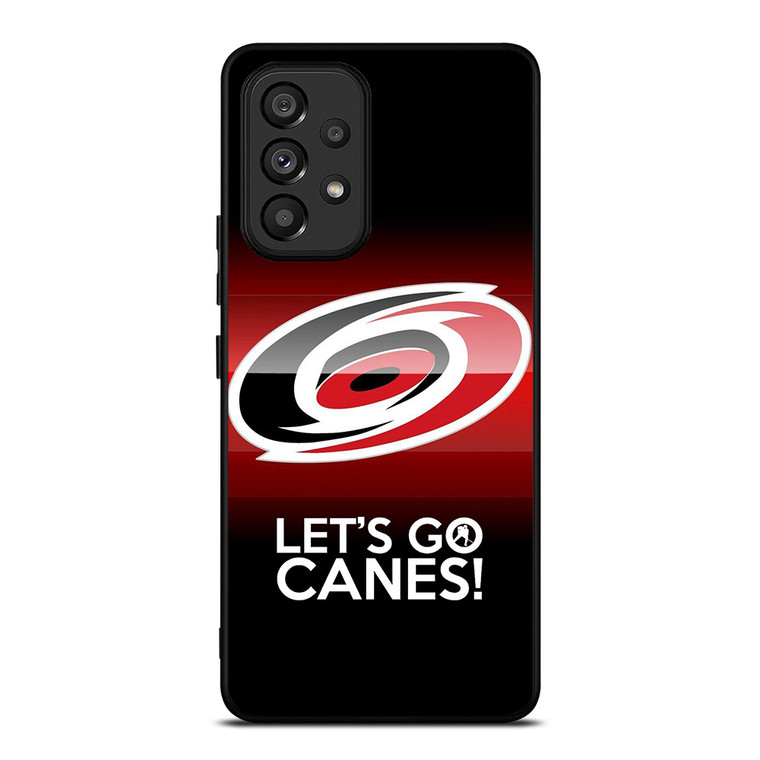 CAROLINA HURRICANES NHL HOCKEY FANS Samsung Galaxy A53 Case Cover