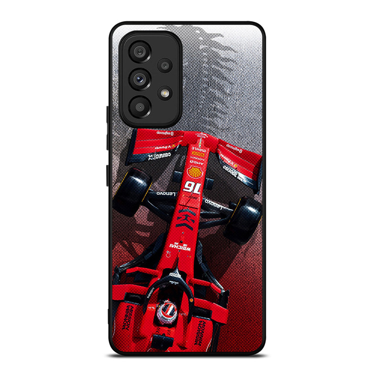 CHARLES LECLERC FERRARI FORMULA ONE F1 RACING Samsung Galaxy A53 Case Cover