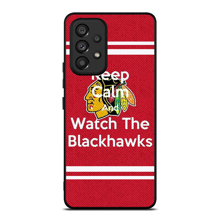 CHICAGO BLACKHAWKS NHL HOCKEY FANS 2 Samsung Galaxy A53 Case Cover