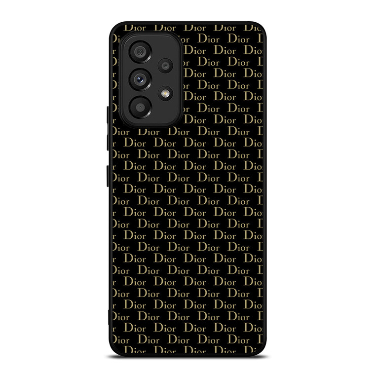 CHRISTIAN DIOR LOGO PATTERN Samsung Galaxy A53 Case Cover