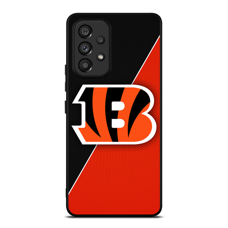 CINCINNATI BENGALS NFL FOOTBALL LOGO Samsung Galaxy A53 Case Cover