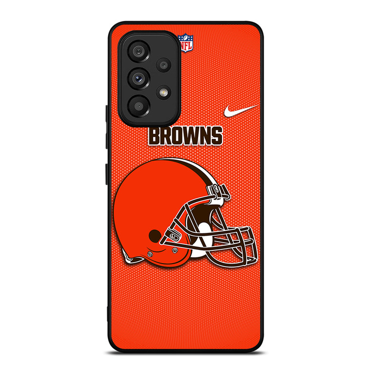 CLEVELAND BROWNS NFL FOOTBALL NIKE Samsung Galaxy A53 Case Cover
