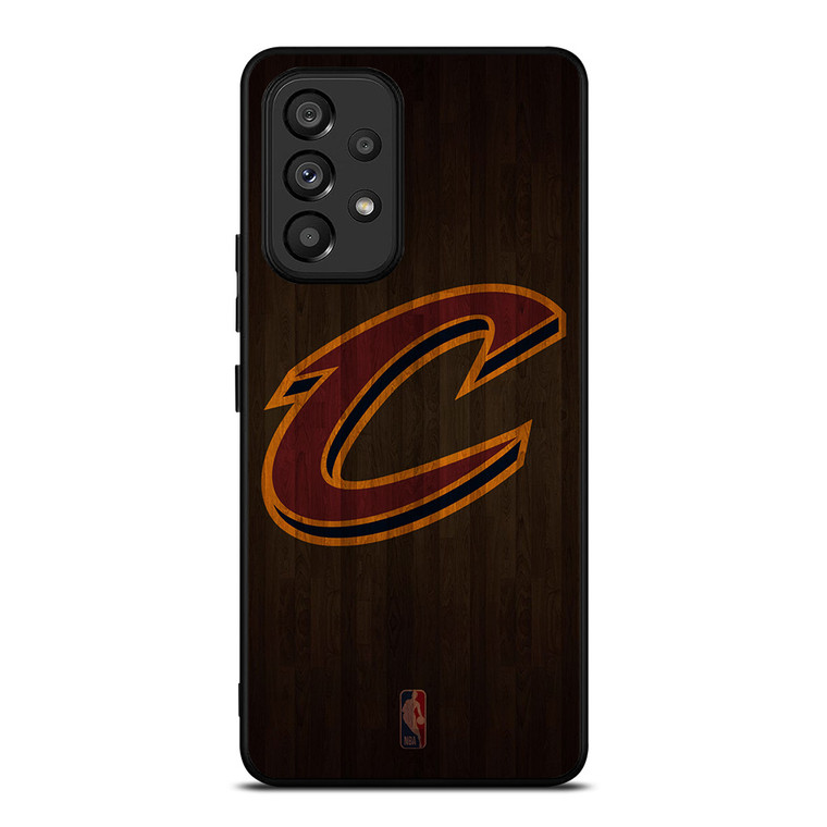 CLEVELAND CAVALIERS BASKETBALL COURT NBA Samsung Galaxy A53 Case Cover