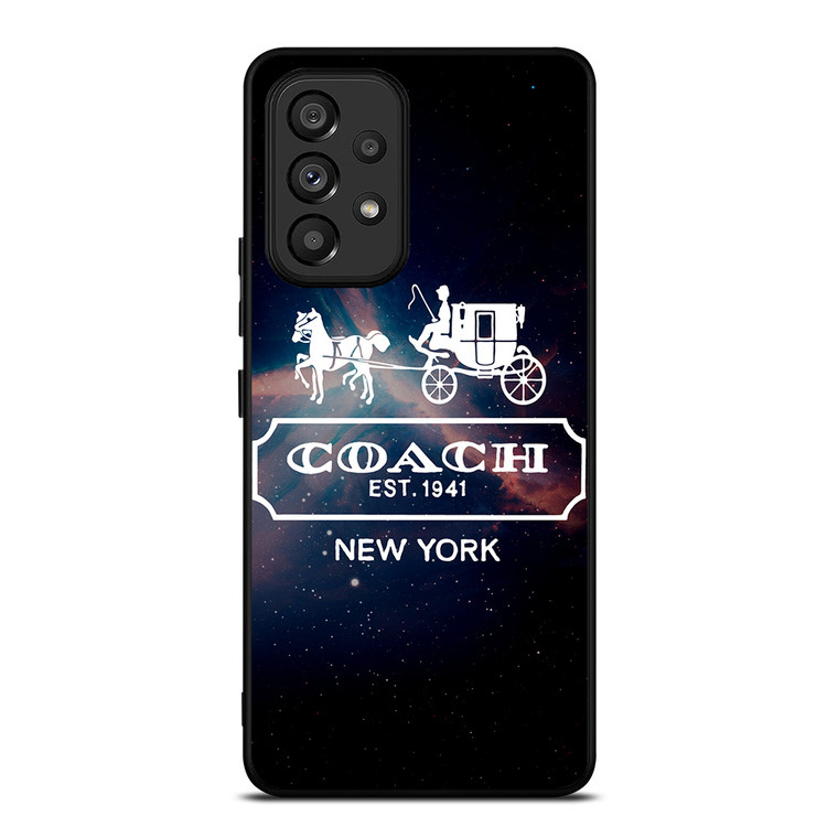 COACH NEW YORK NEBULA LOGO Samsung Galaxy A53 Case Cover