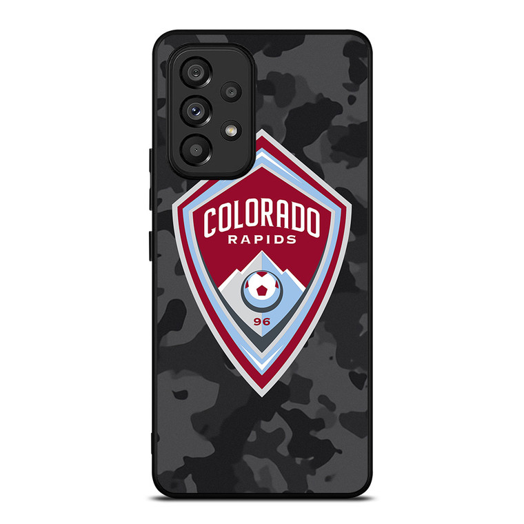 COLORADO RAPIDS MLS BLACK CAMO Samsung Galaxy A53 Case Cover