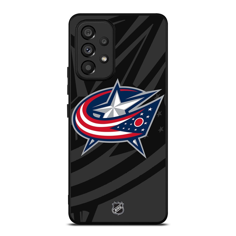 COLUMBUS BLUE JACKETS NHL TEAM Samsung Galaxy A53 Case Cover