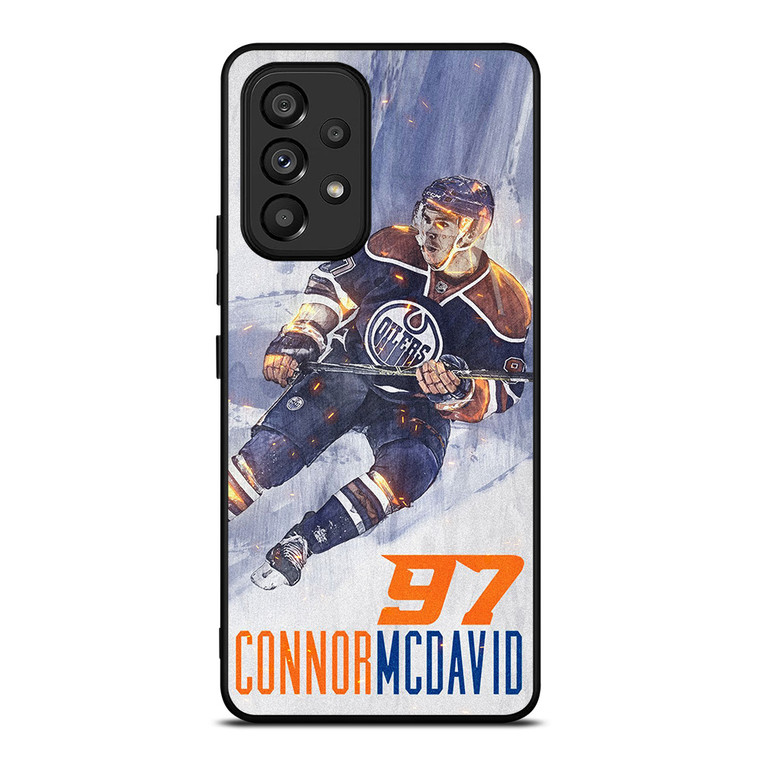 CONNOR MCDAVID EDMONTON OILERS 2 Samsung Galaxy A53 Case Cover