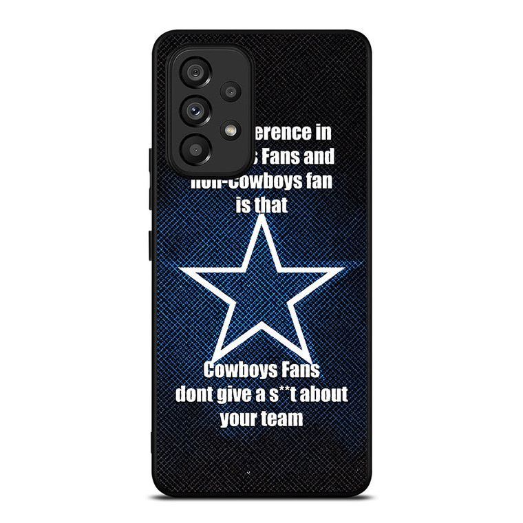 DALLAS COWBOYS FOOTBALL NFL MEMES Samsung Galaxy A53 Case Cover