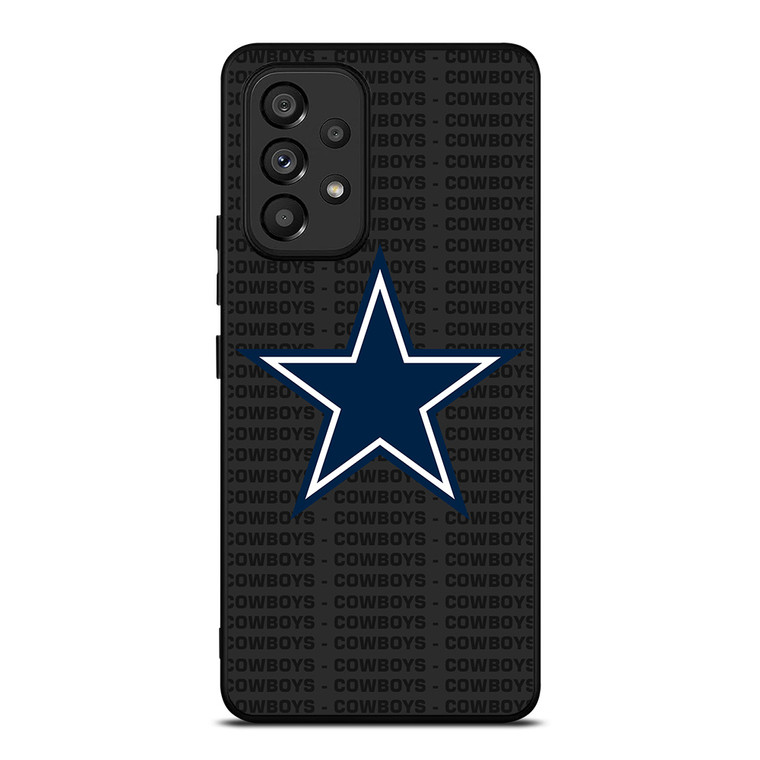 DALLAS COWBOYS FOOTBALL TEXT Samsung Galaxy A53 Case Cover