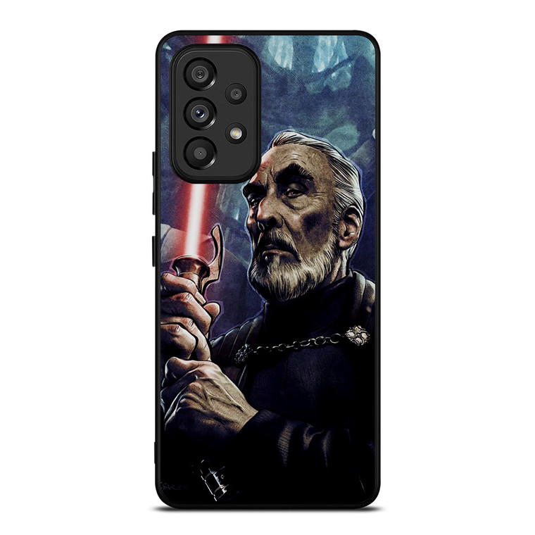 DARTH TYRANUS COUNT DOOKU STAR WARS Samsung Galaxy A53 Case Cover