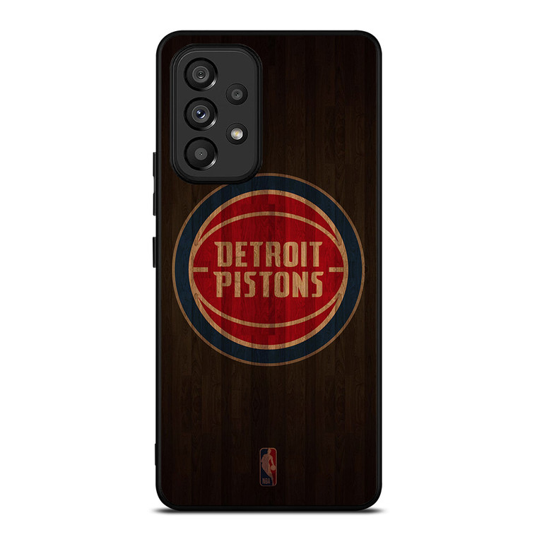 DETROIT PISTONS BASKETBALL COURT NBA Samsung Galaxy A53 Case Cover