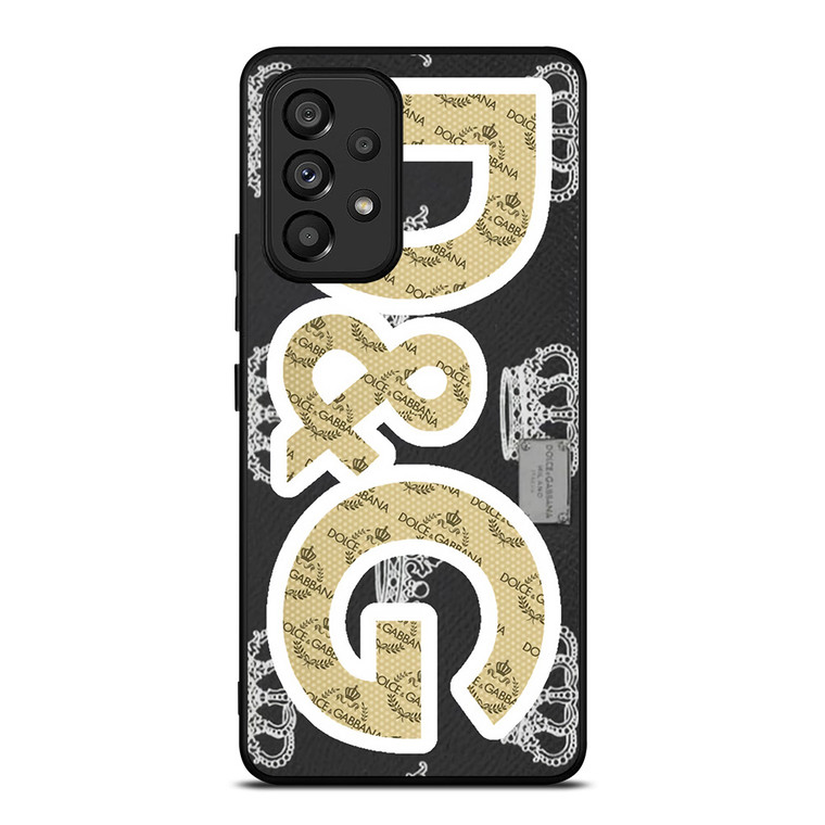 DOLCE AND GABBANA EMBOSS Samsung Galaxy A53 Case Cover